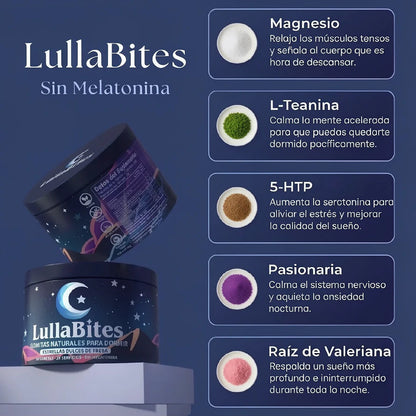 Lullabites- Gomitas Naturales para un Sueño Profundo