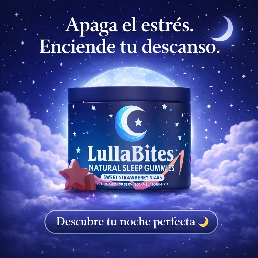 Lullabites- Gomitas Naturales para un Sueño Profundo