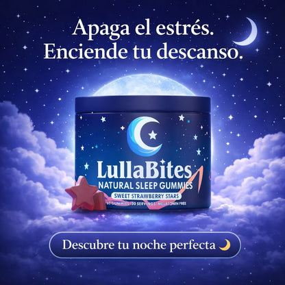 Lullabites- Gomitas Naturales para un Sueño Profundo
