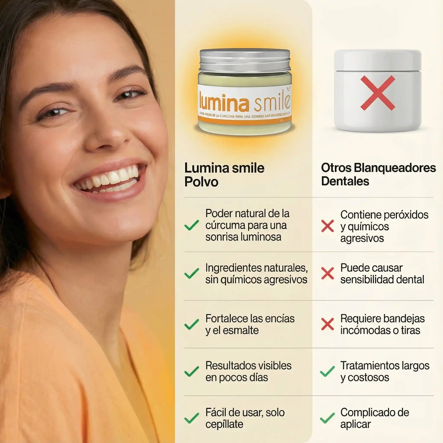 Lumina Smile: Blanquea sin dolor - especial para dientes sensibles